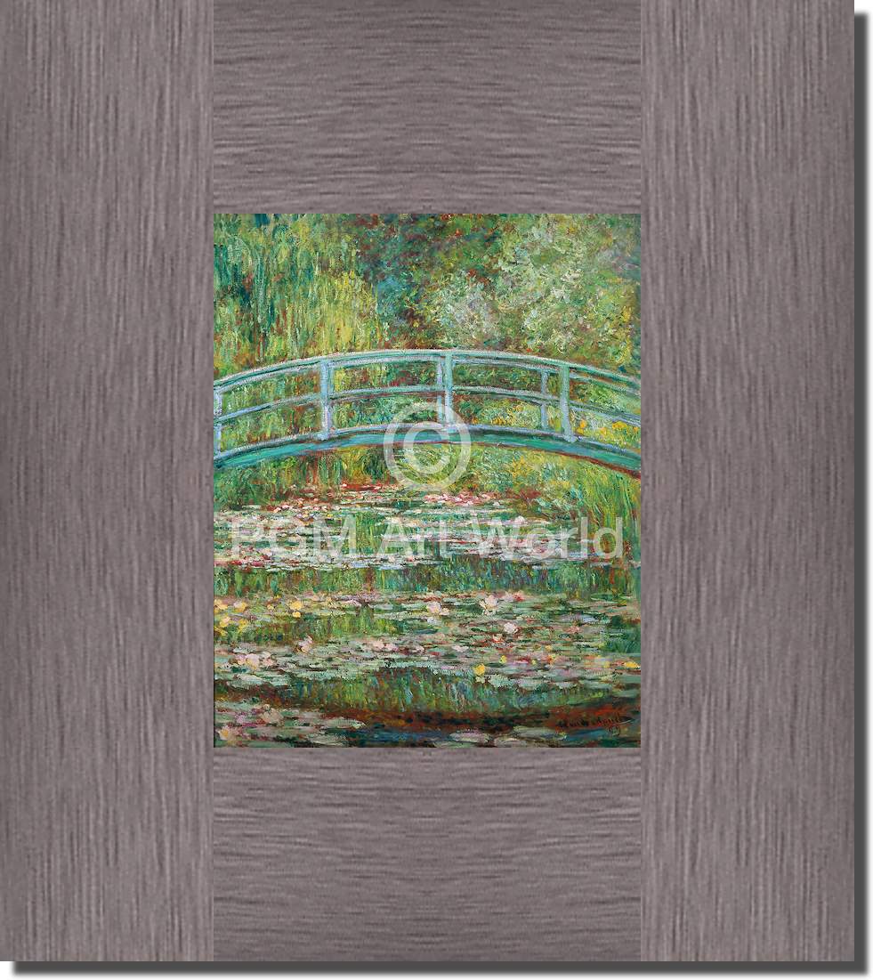 Japanische Brücke, 1899 von Claude Monet