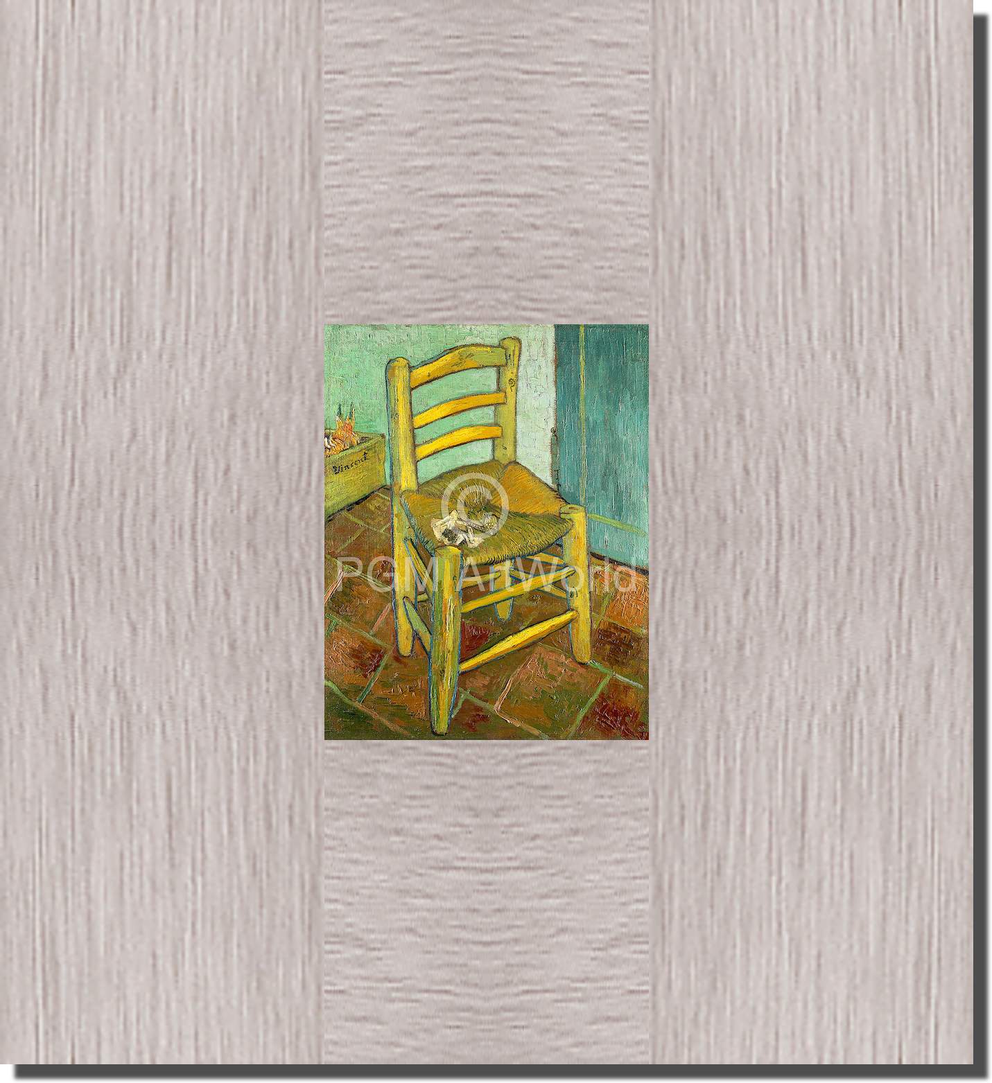 van Goghs Stuhl in Arles mit Pfeife von Vincent van Gogh
