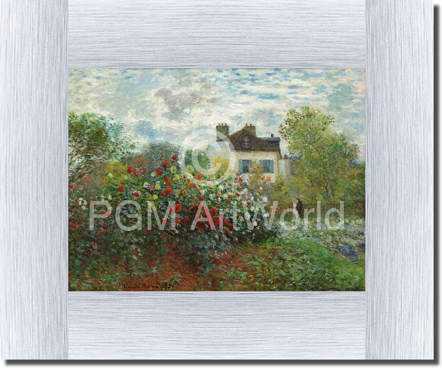 Der Garten des Künstlers in Argenteuil von Claude Monet