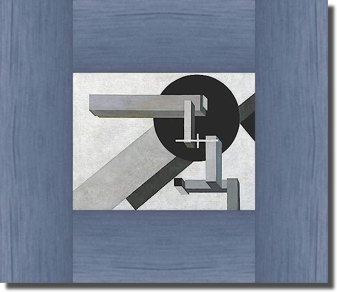 Proun 1 D von El Lissitzky