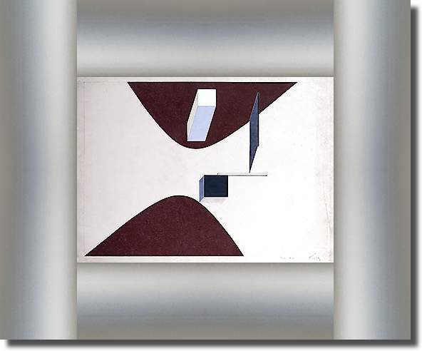 Proun N 90 von El Lissitzky